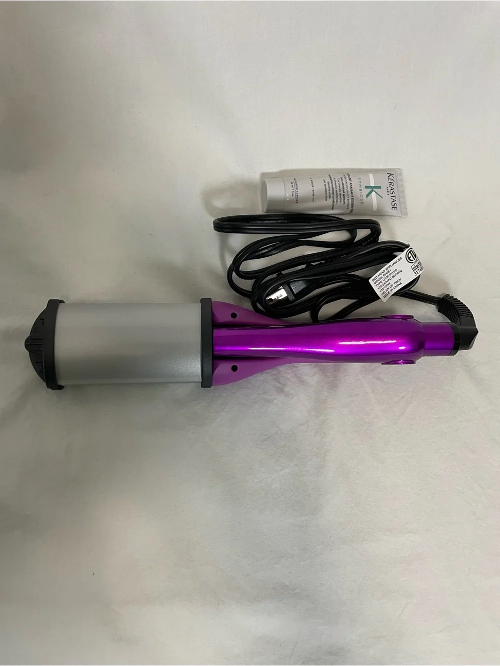 Bed Head Swerve and Curve 2 in 1 waver and wand - Purple and Silver, like new